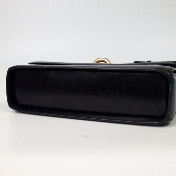 BALLY Black and gold Shoulder Bag Leather - Picture 5 of 6